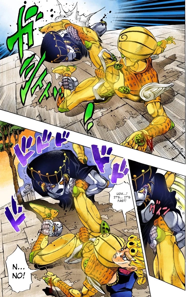 JoJo's Bizarre Adventure Part 5 - Vento Aureo (Official Colored) chapter 15 page 5