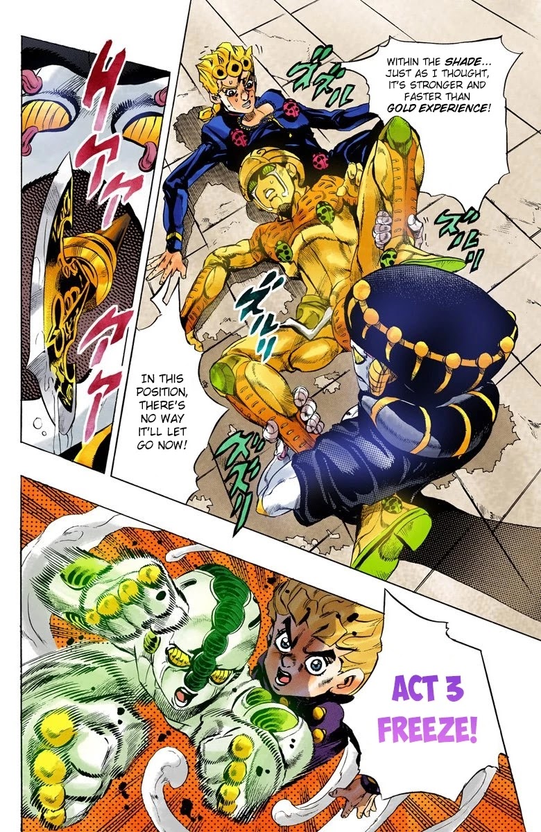 JoJo's Bizarre Adventure Part 5 - Vento Aureo (Official Colored) chapter 15 page 6