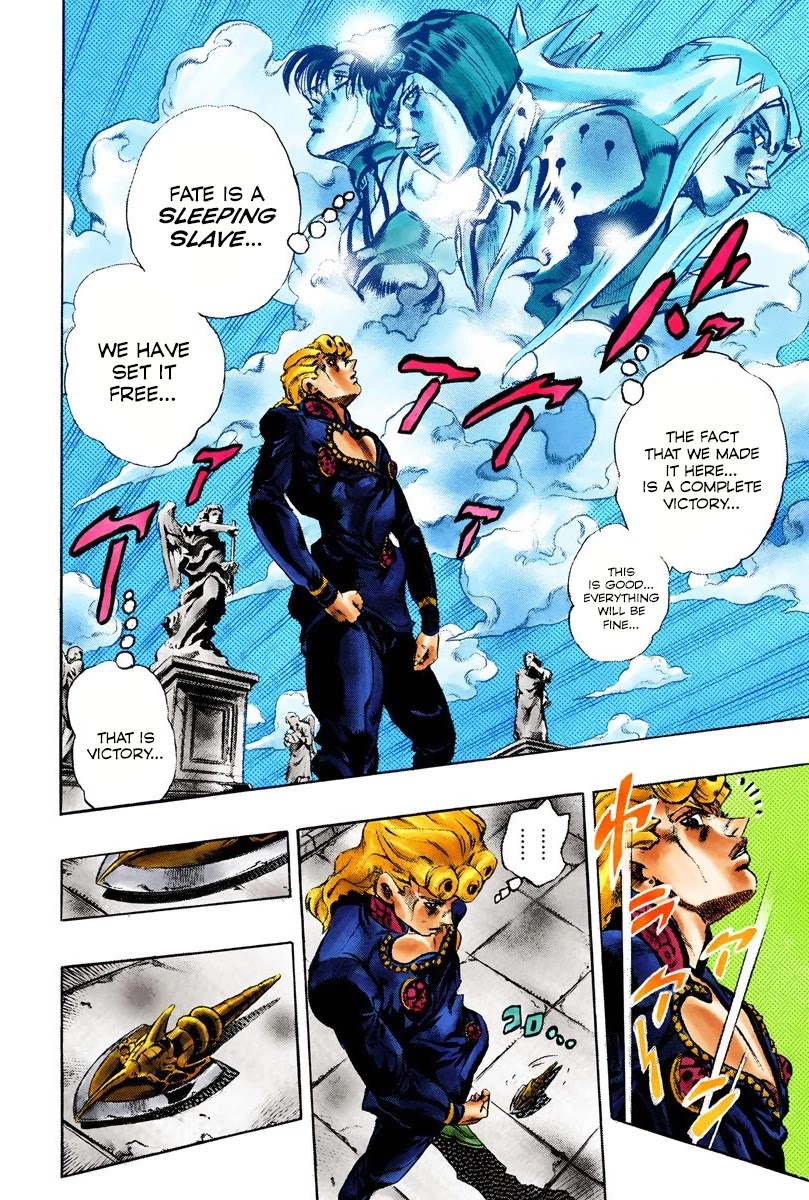 JoJo's Bizarre Adventure Part 5 - Vento Aureo (Official Colored) chapter 150 page 7