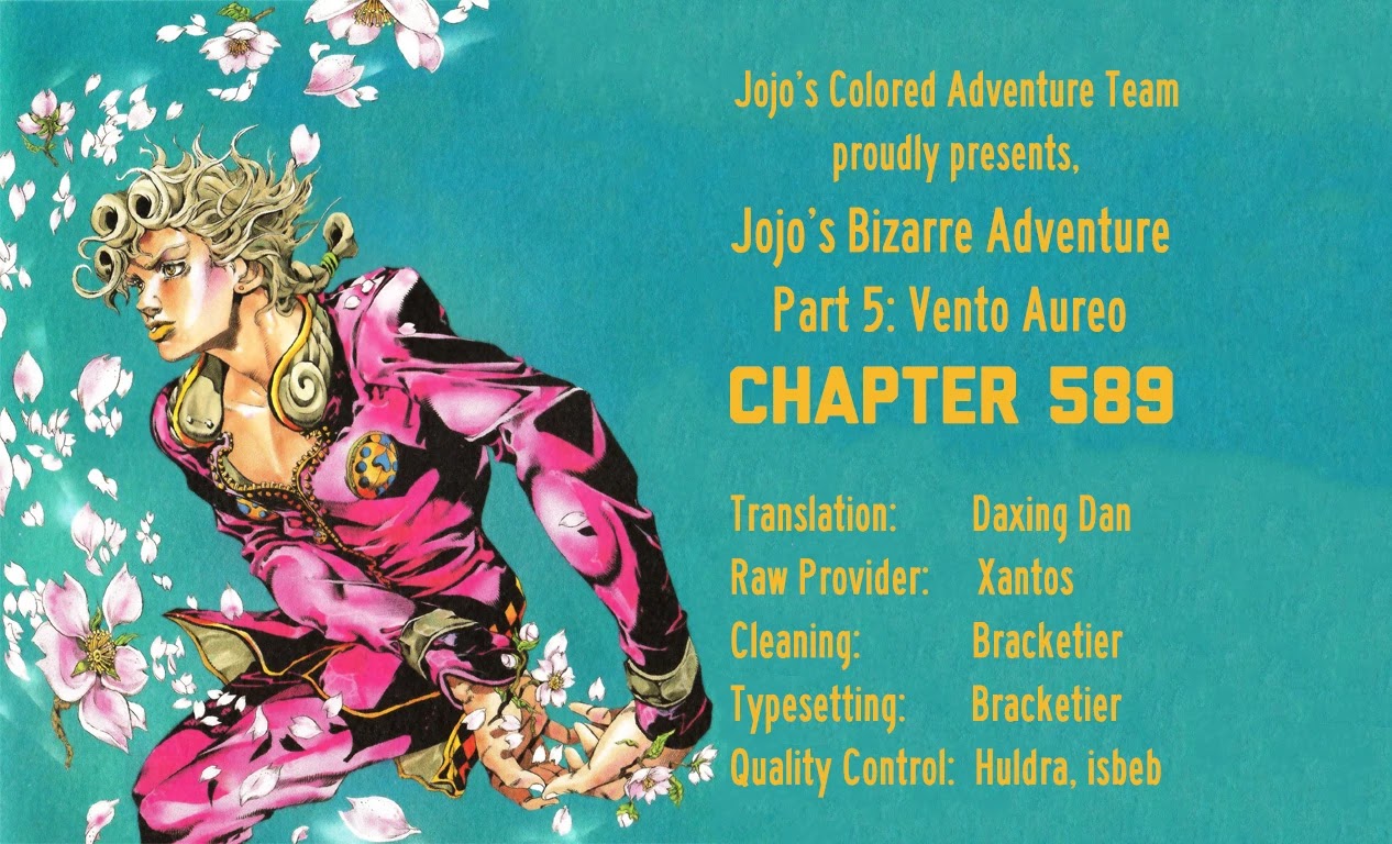 JoJo's Bizarre Adventure Part 5 - Vento Aureo (Official Colored) chapter 150 page 8