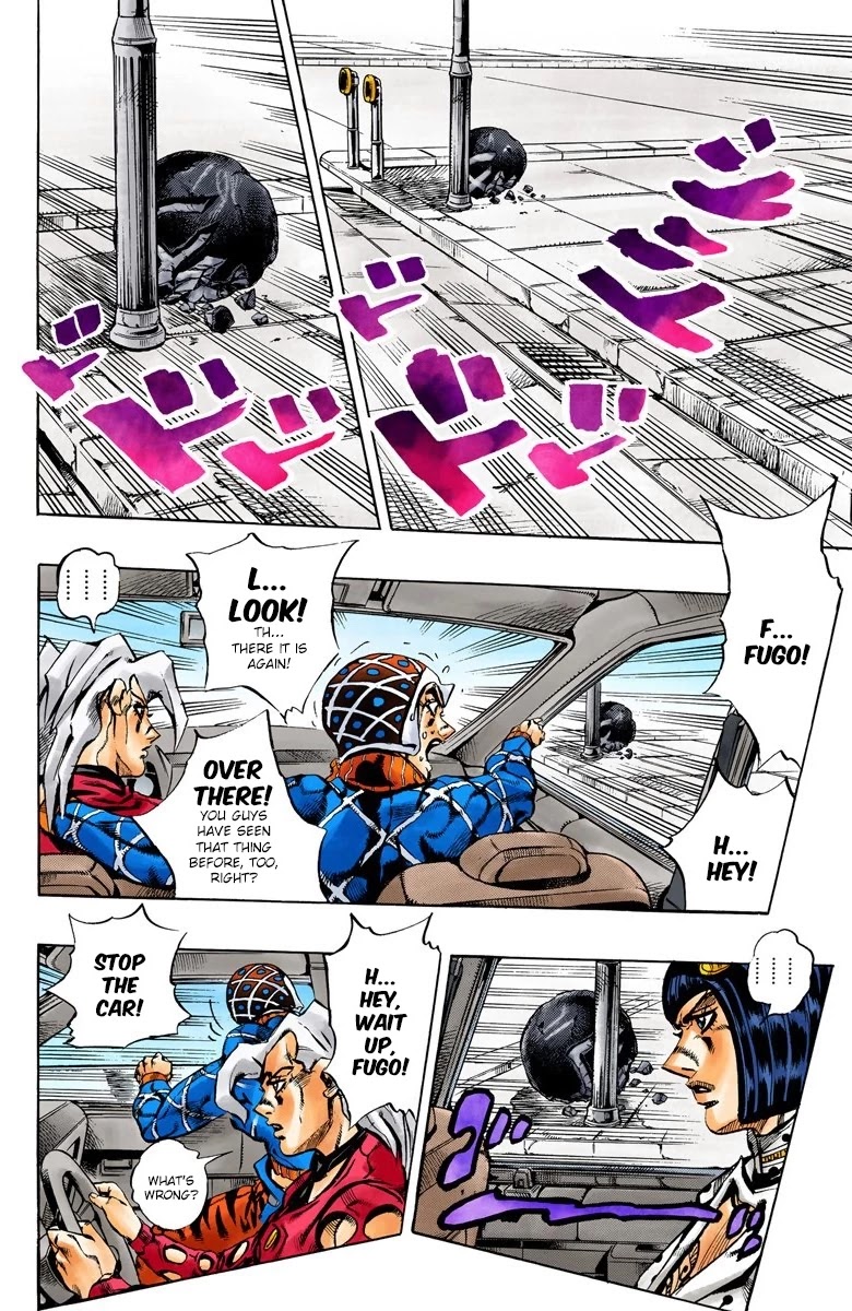 JoJo's Bizarre Adventure Part 5 - Vento Aureo (Official Colored) chapter 152 page 11