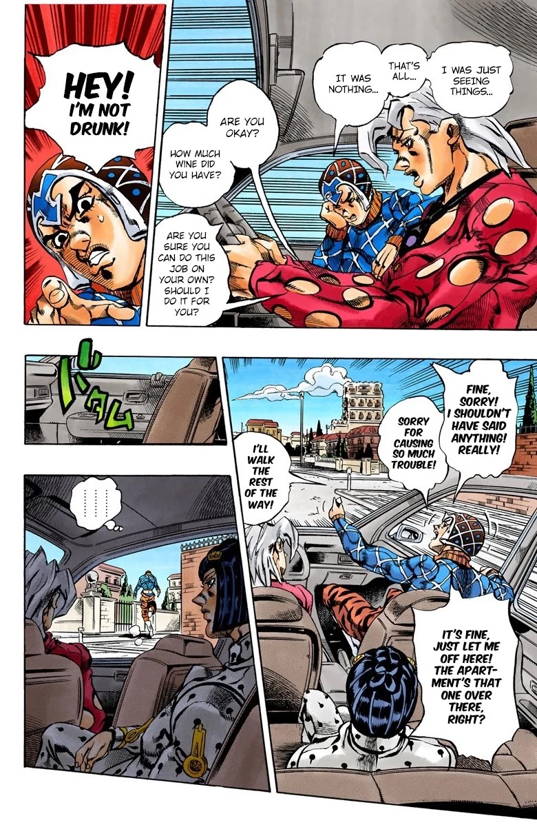 JoJo's Bizarre Adventure Part 5 - Vento Aureo (Official Colored) chapter 152 page 13