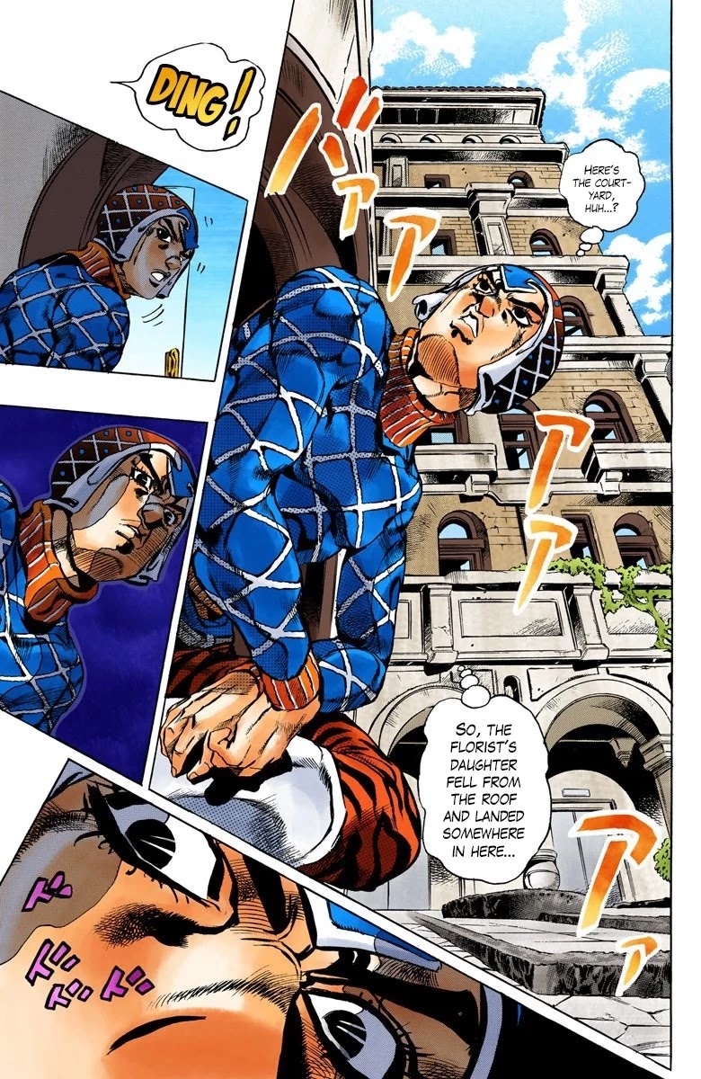 JoJo's Bizarre Adventure Part 5 - Vento Aureo (Official Colored) chapter 152 page 16