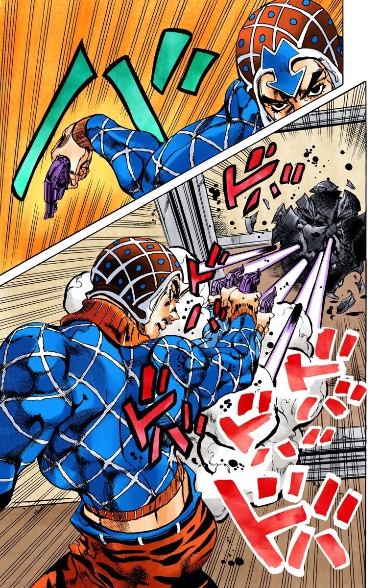 JoJo's Bizarre Adventure Part 5 - Vento Aureo (Official Colored) chapter 152 page 18