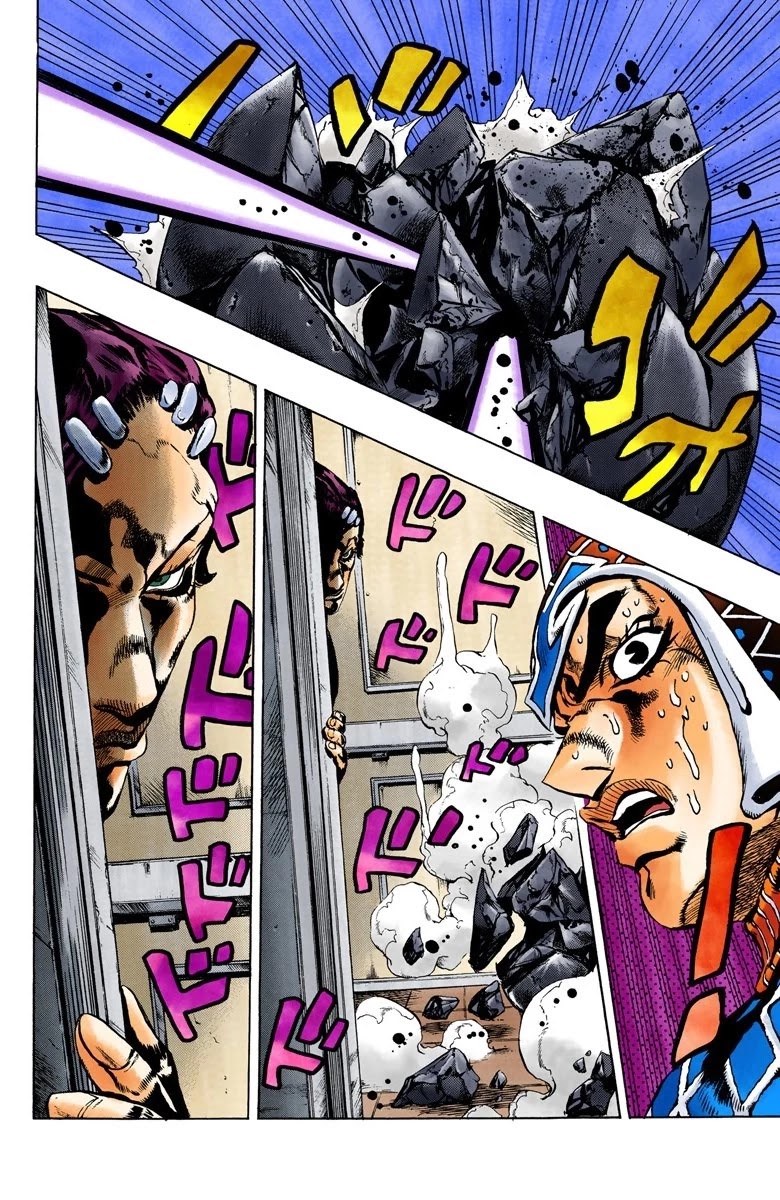 JoJo's Bizarre Adventure Part 5 - Vento Aureo (Official Colored) chapter 152 page 19