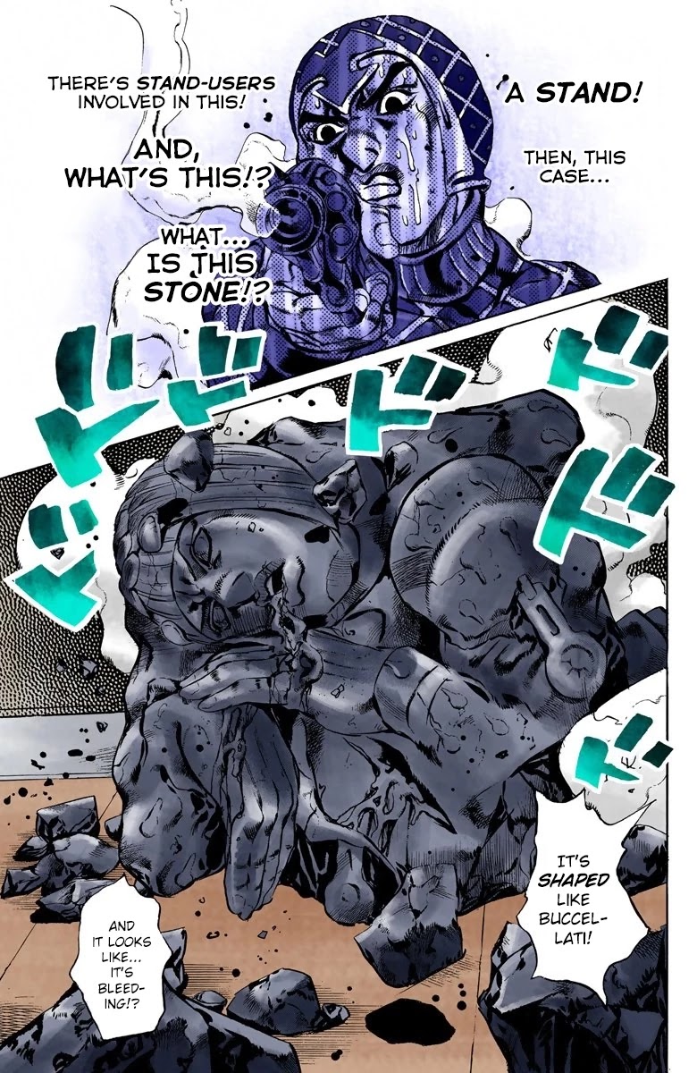 JoJo's Bizarre Adventure Part 5 - Vento Aureo (Official Colored) chapter 152 page 20