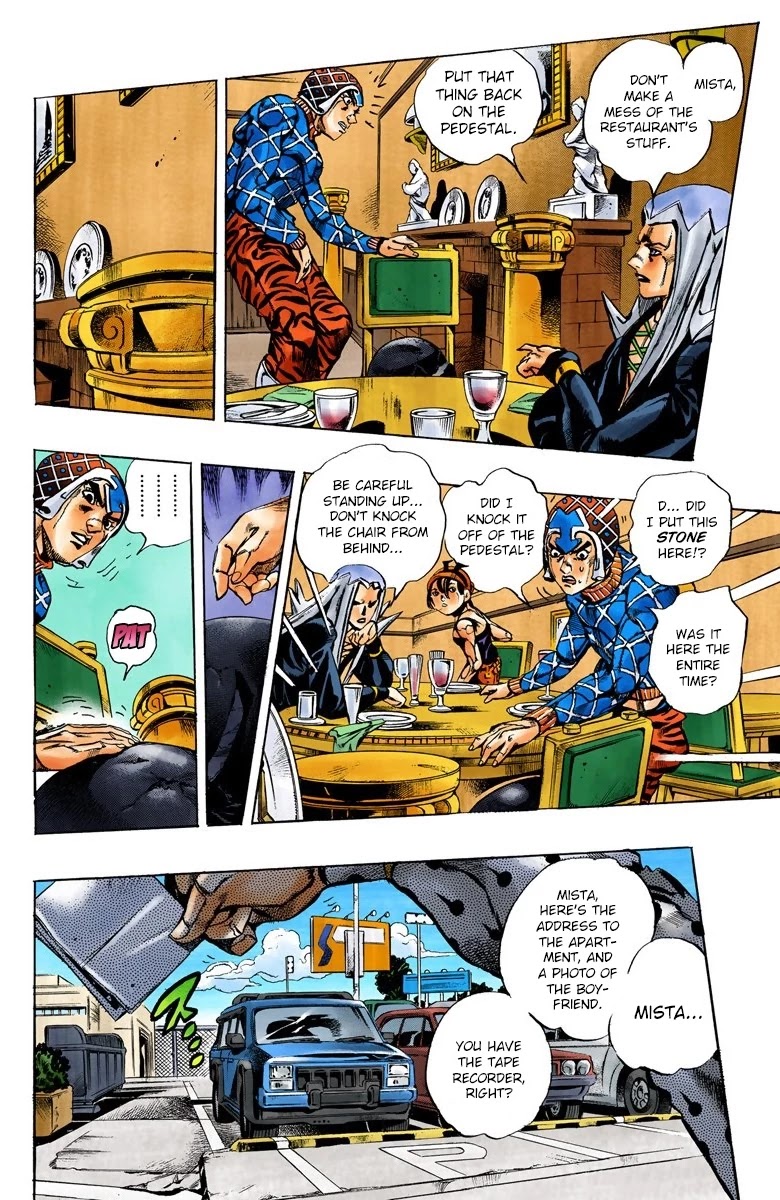 JoJo's Bizarre Adventure Part 5 - Vento Aureo (Official Colored) chapter 152 page 5