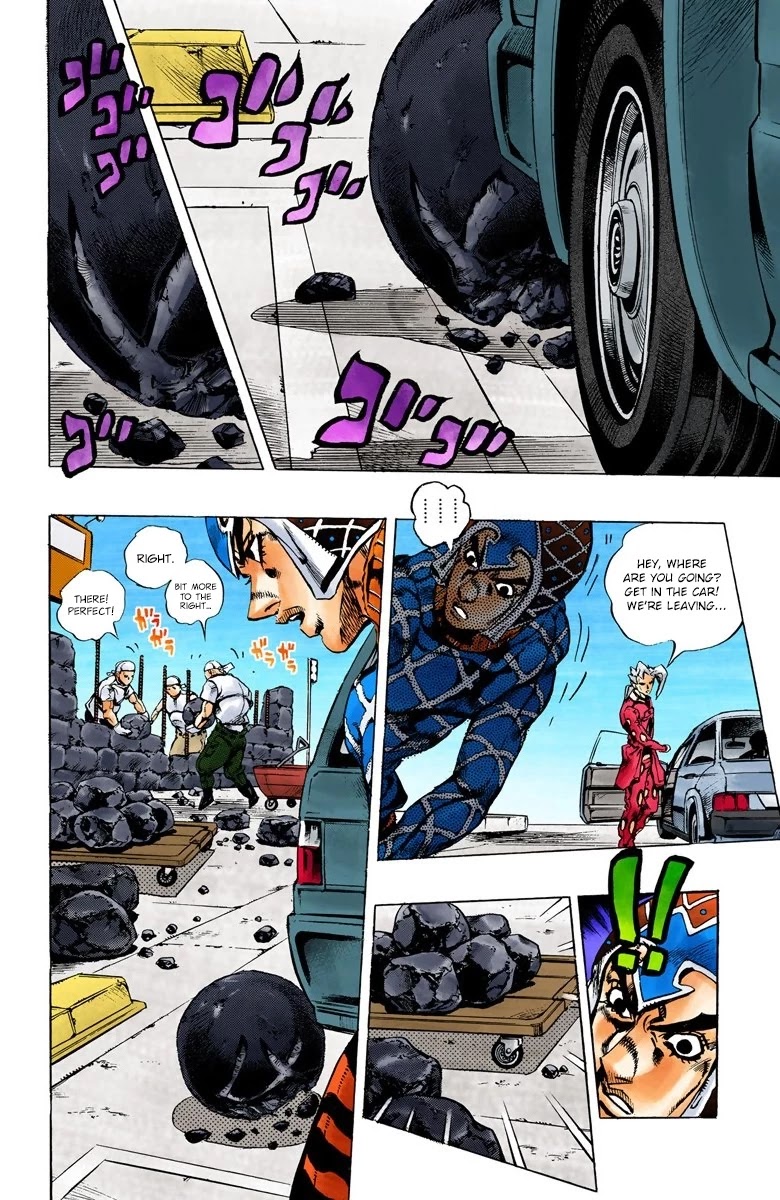 JoJo's Bizarre Adventure Part 5 - Vento Aureo (Official Colored) chapter 152 page 7