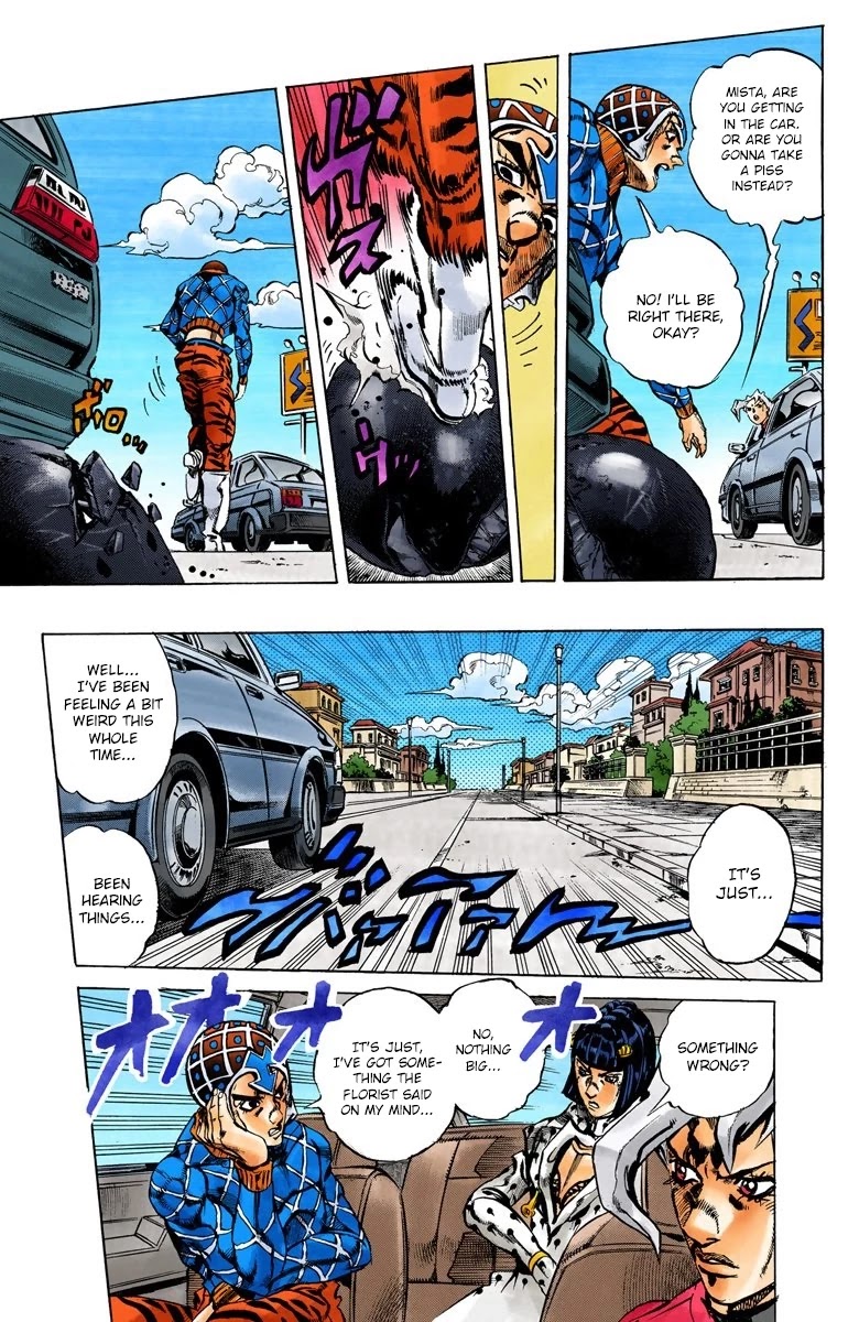 JoJo's Bizarre Adventure Part 5 - Vento Aureo (Official Colored) chapter 152 page 8