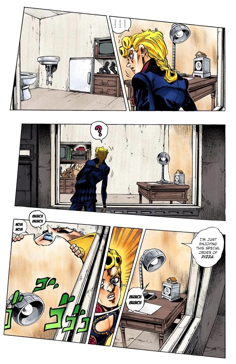 JoJo's Bizarre Adventure Part 5 - Vento Aureo (Official Colored) chapter 16 page 11