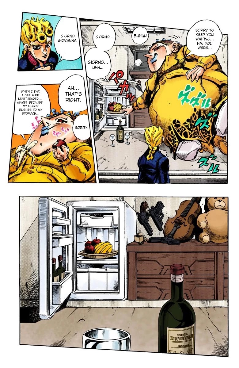 JoJo's Bizarre Adventure Part 5 - Vento Aureo (Official Colored) chapter 16 page 13