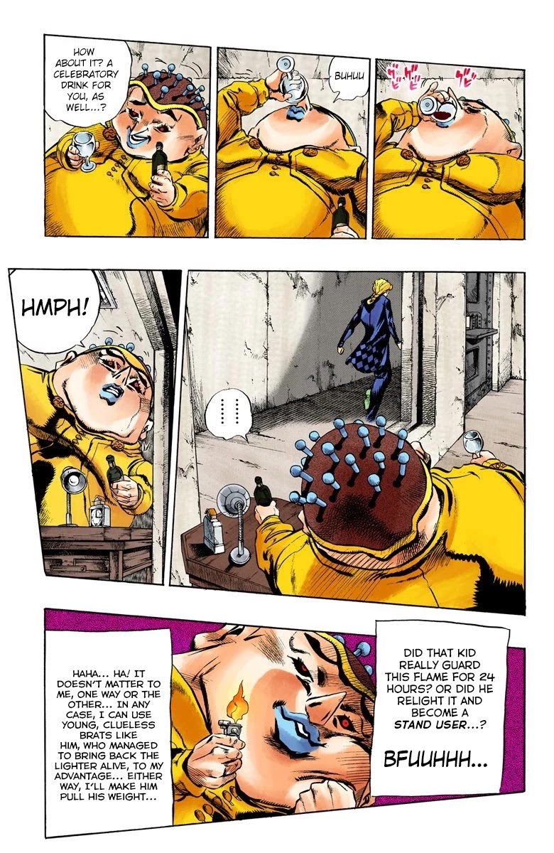 JoJo's Bizarre Adventure Part 5 - Vento Aureo (Official Colored) chapter 16 page 17