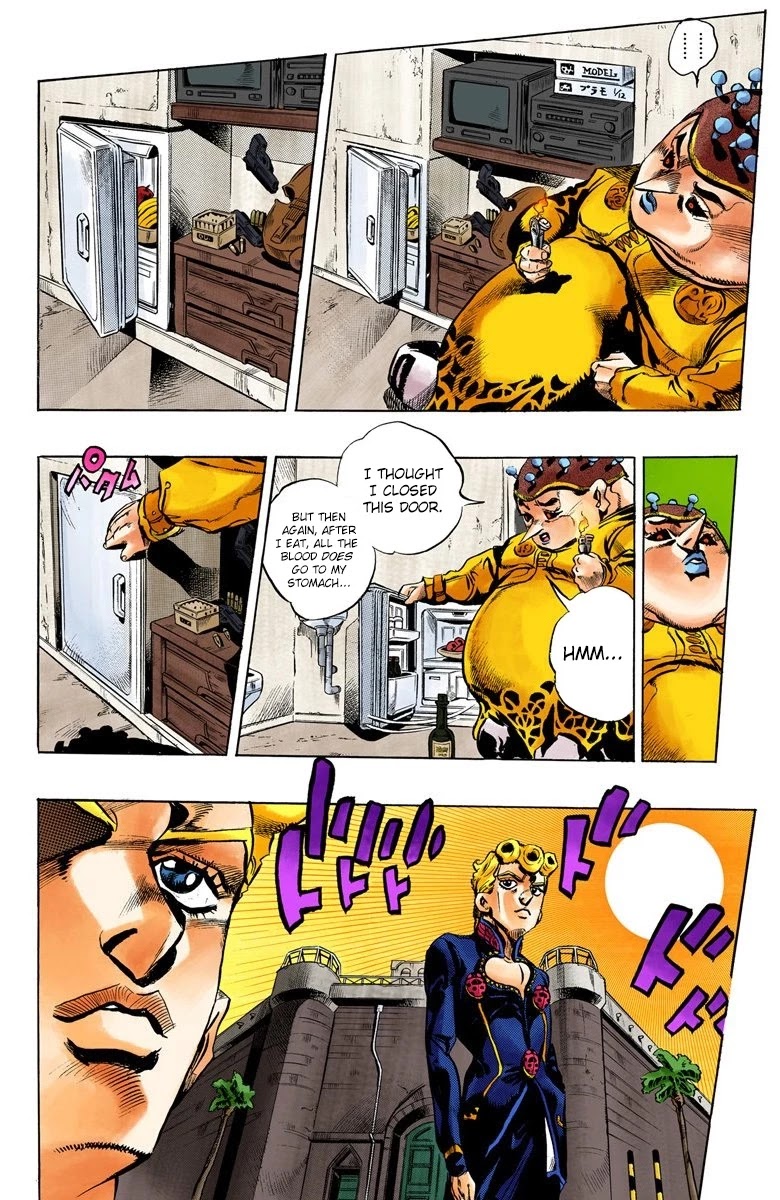 JoJo's Bizarre Adventure Part 5 - Vento Aureo (Official Colored) chapter 16 page 18