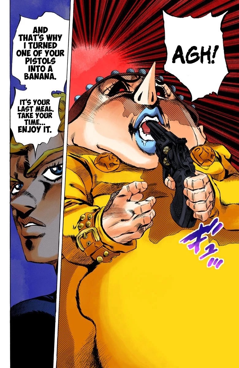 JoJo's Bizarre Adventure Part 5 - Vento Aureo (Official Colored) chapter 16 page 22