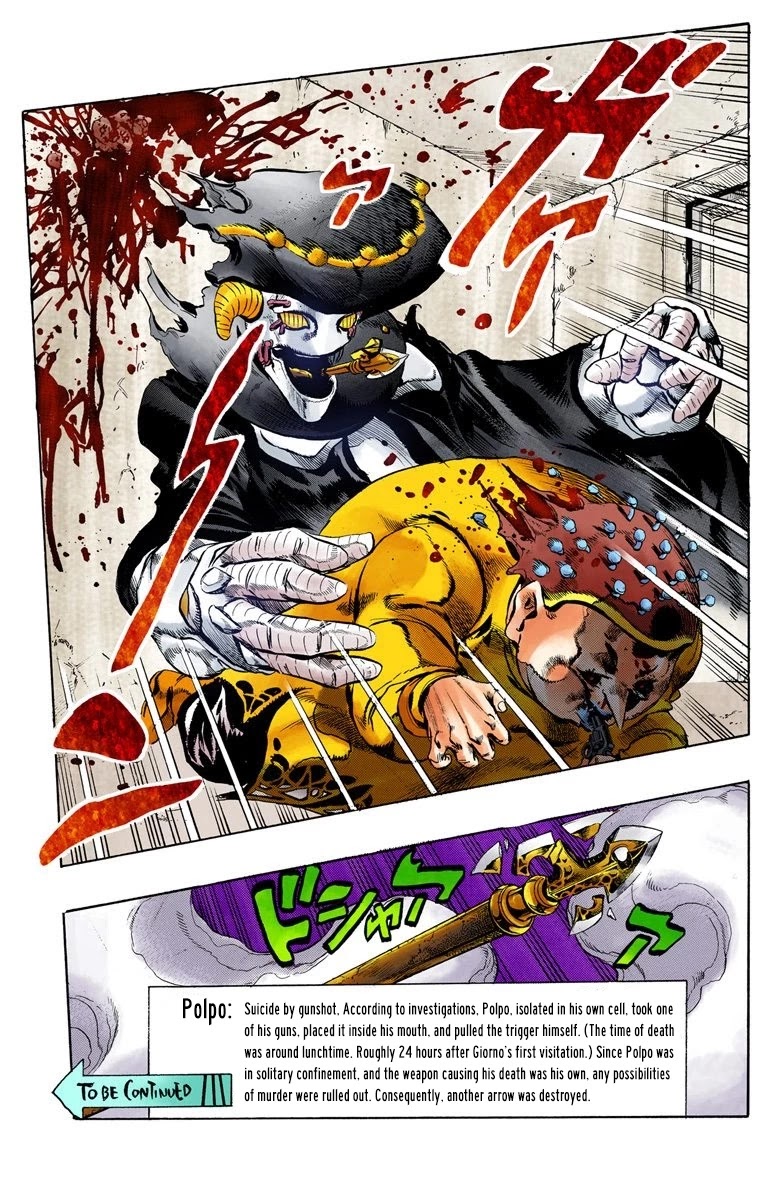 JoJo's Bizarre Adventure Part 5 - Vento Aureo (Official Colored) chapter 16 page 23