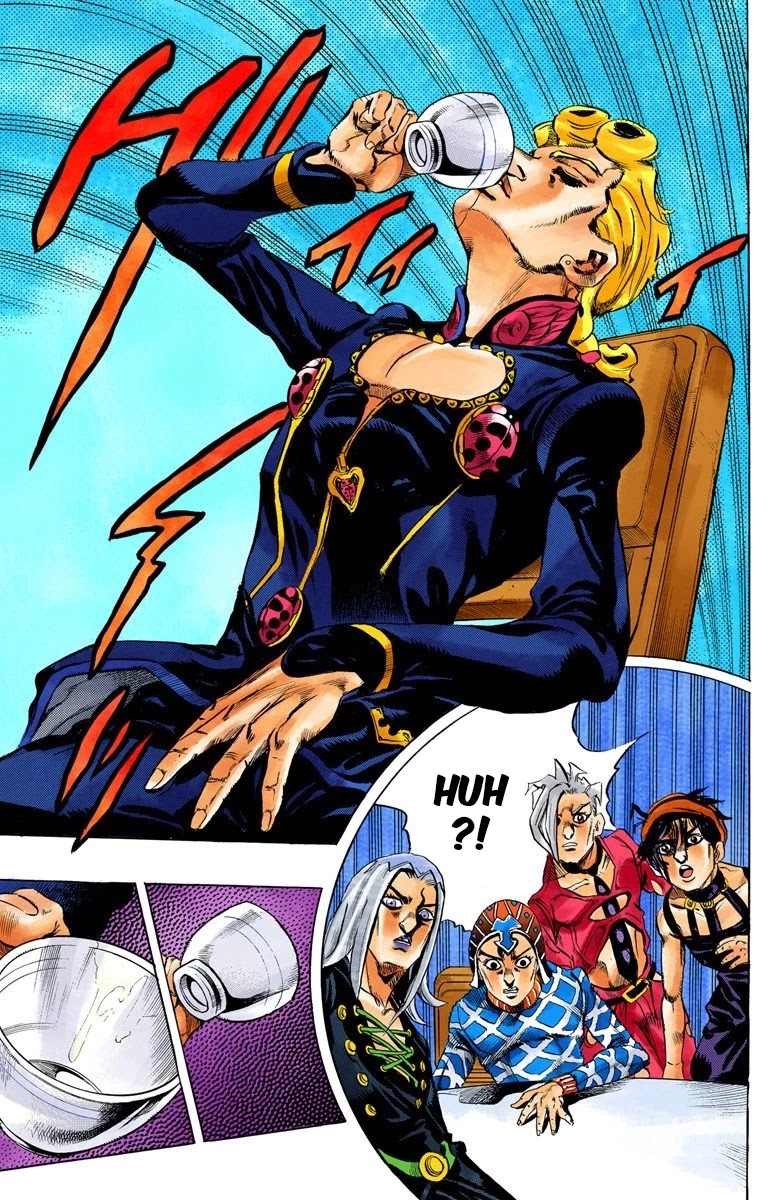 JoJo's Bizarre Adventure Part 5 - Vento Aureo (Official Colored) chapter 17 page 18