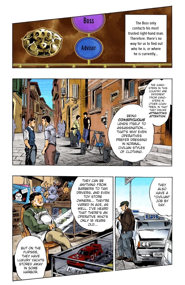 JoJo's Bizarre Adventure Part 5 - Vento Aureo (Official Colored) chapter 17 page 3