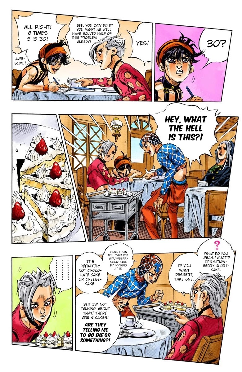 JoJo's Bizarre Adventure Part 5 - Vento Aureo (Official Colored) chapter 17 page 7