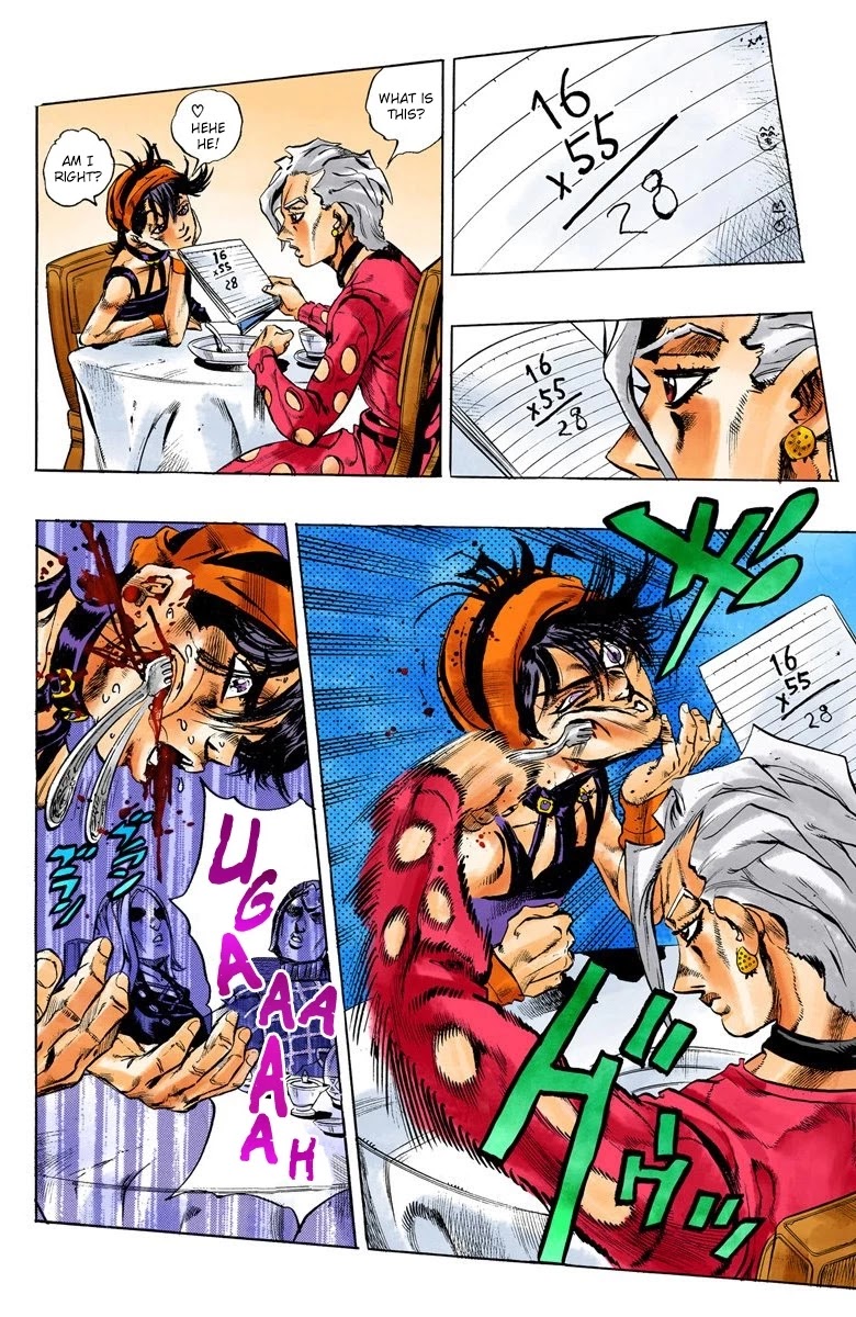 JoJo's Bizarre Adventure Part 5 - Vento Aureo (Official Colored) chapter 17 page 9