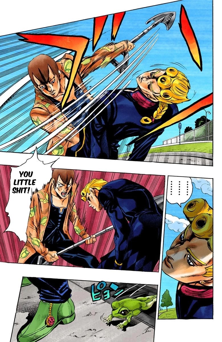 JoJo's Bizarre Adventure Part 5 - Vento Aureo (Official Colored) chapter 2 page 14