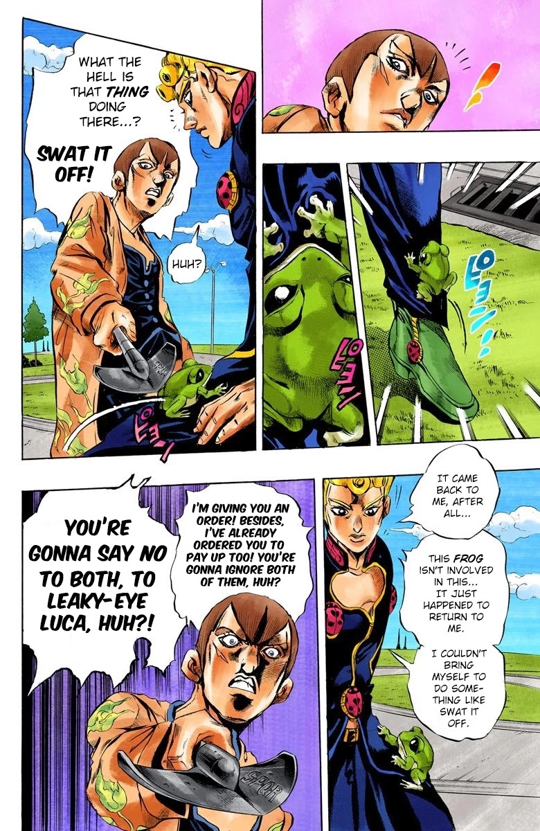 JoJo's Bizarre Adventure Part 5 - Vento Aureo (Official Colored) chapter 2 page 15