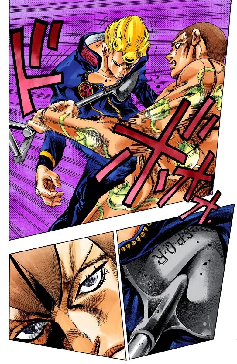 JoJo's Bizarre Adventure Part 5 - Vento Aureo (Official Colored) chapter 2 page 17