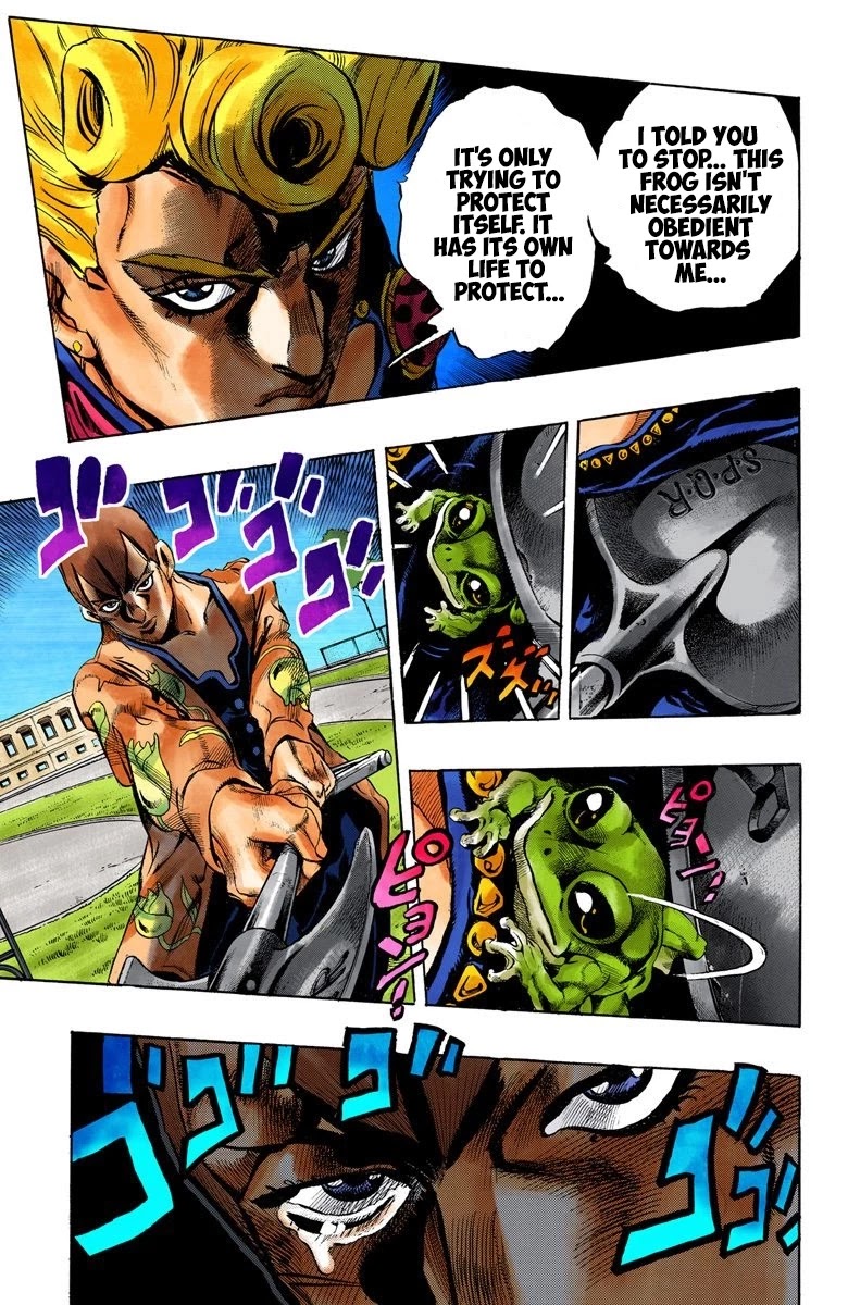 JoJo's Bizarre Adventure Part 5 - Vento Aureo (Official Colored) chapter 2 page 18