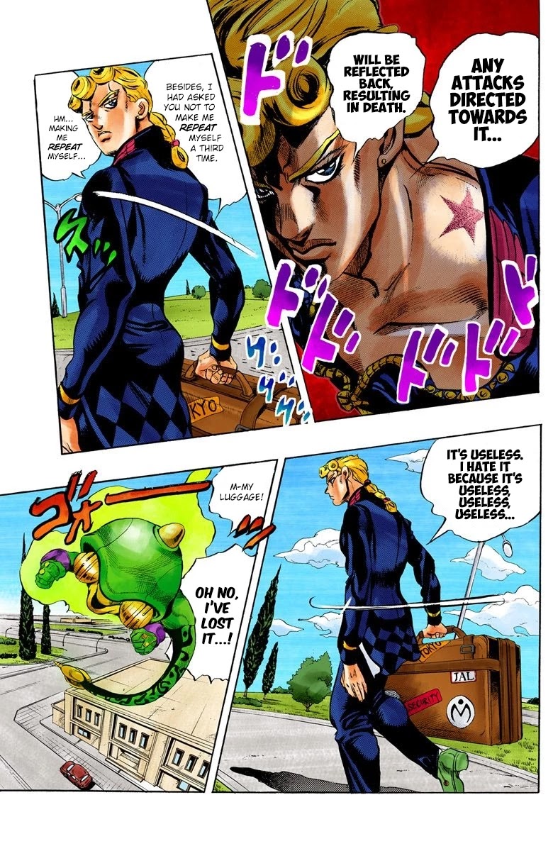 JoJo's Bizarre Adventure Part 5 - Vento Aureo (Official Colored) chapter 2 page 20