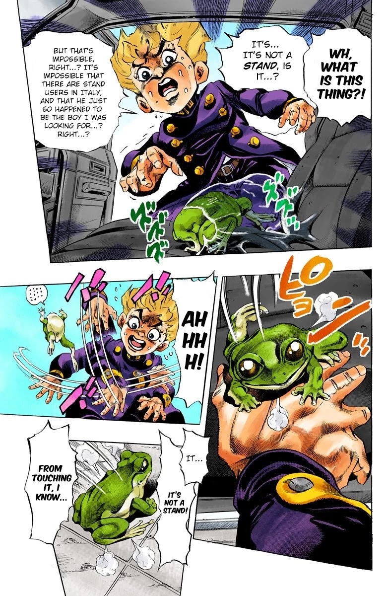 JoJo's Bizarre Adventure Part 5 - Vento Aureo (Official Colored) chapter 2 page 4