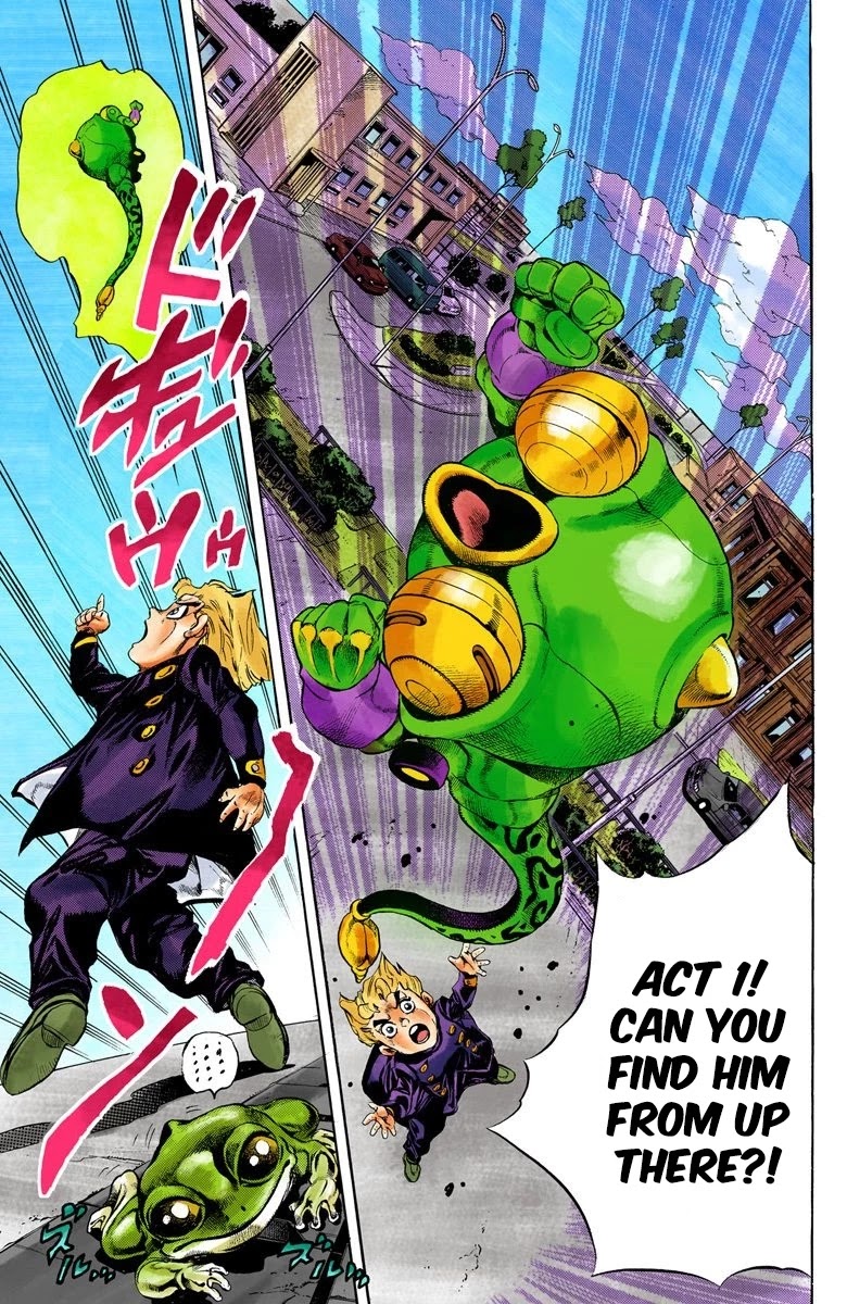 JoJo's Bizarre Adventure Part 5 - Vento Aureo (Official Colored) chapter 2 page 6