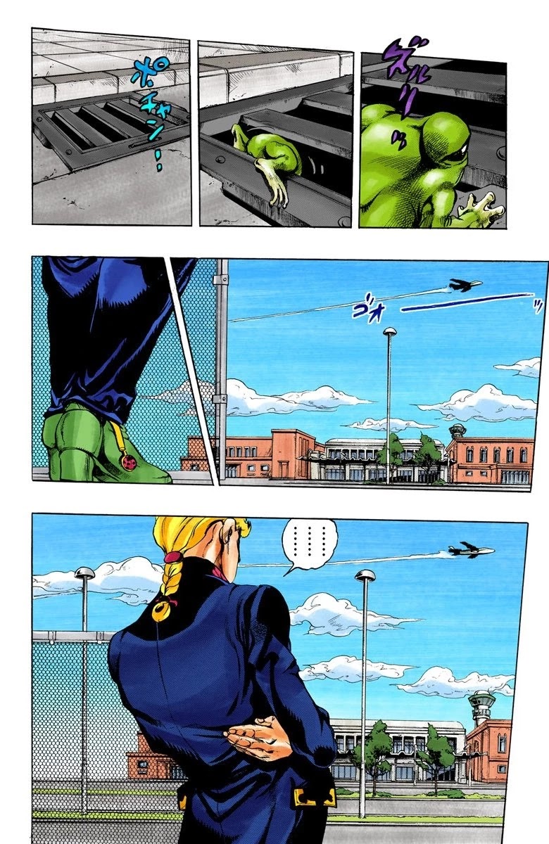 JoJo's Bizarre Adventure Part 5 - Vento Aureo (Official Colored) chapter 2 page 7