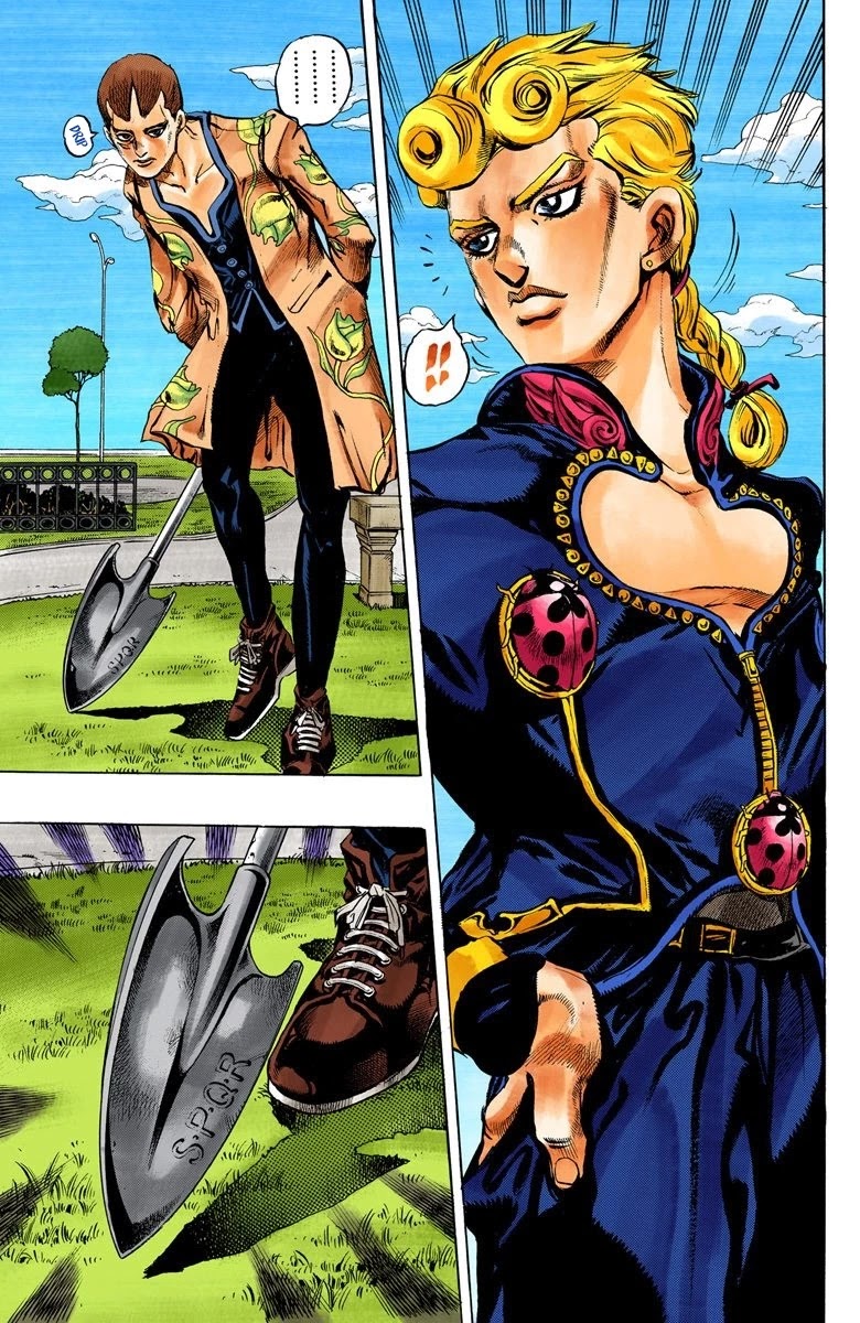 JoJo's Bizarre Adventure Part 5 - Vento Aureo (Official Colored) chapter 2 page 8