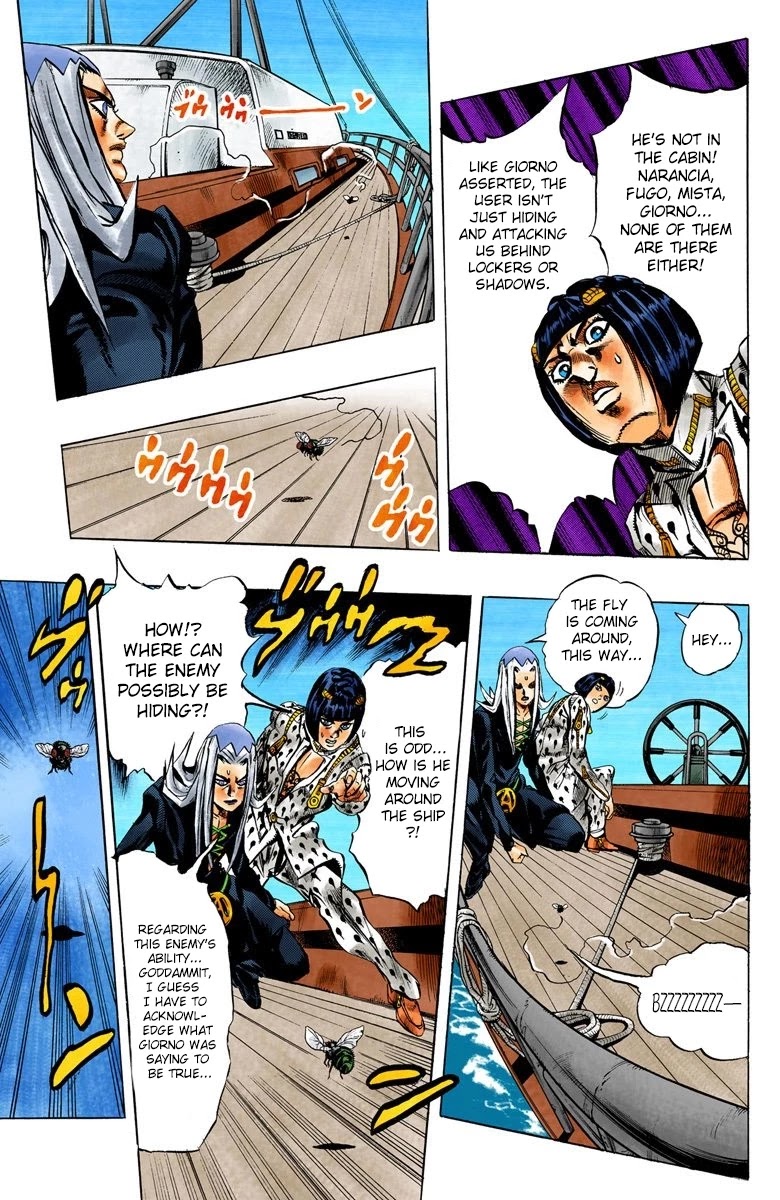 JoJo's Bizarre Adventure Part 5 - Vento Aureo (Official Colored) chapter 20 page 10