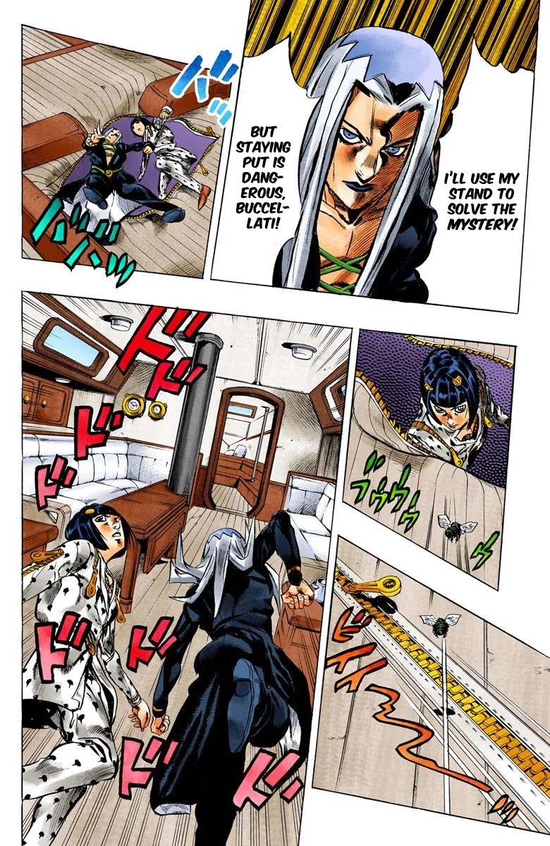 JoJo's Bizarre Adventure Part 5 - Vento Aureo (Official Colored) chapter 20 page 11