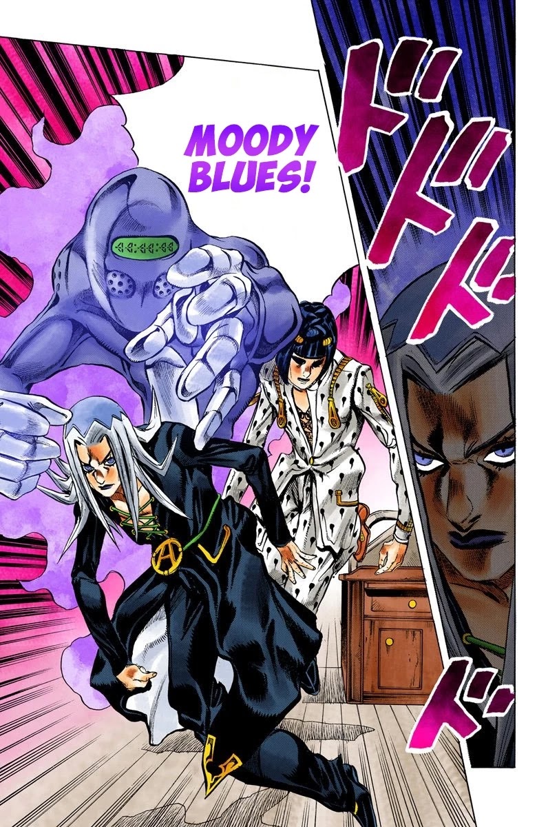 JoJo's Bizarre Adventure Part 5 - Vento Aureo (Official Colored) chapter 20 page 12