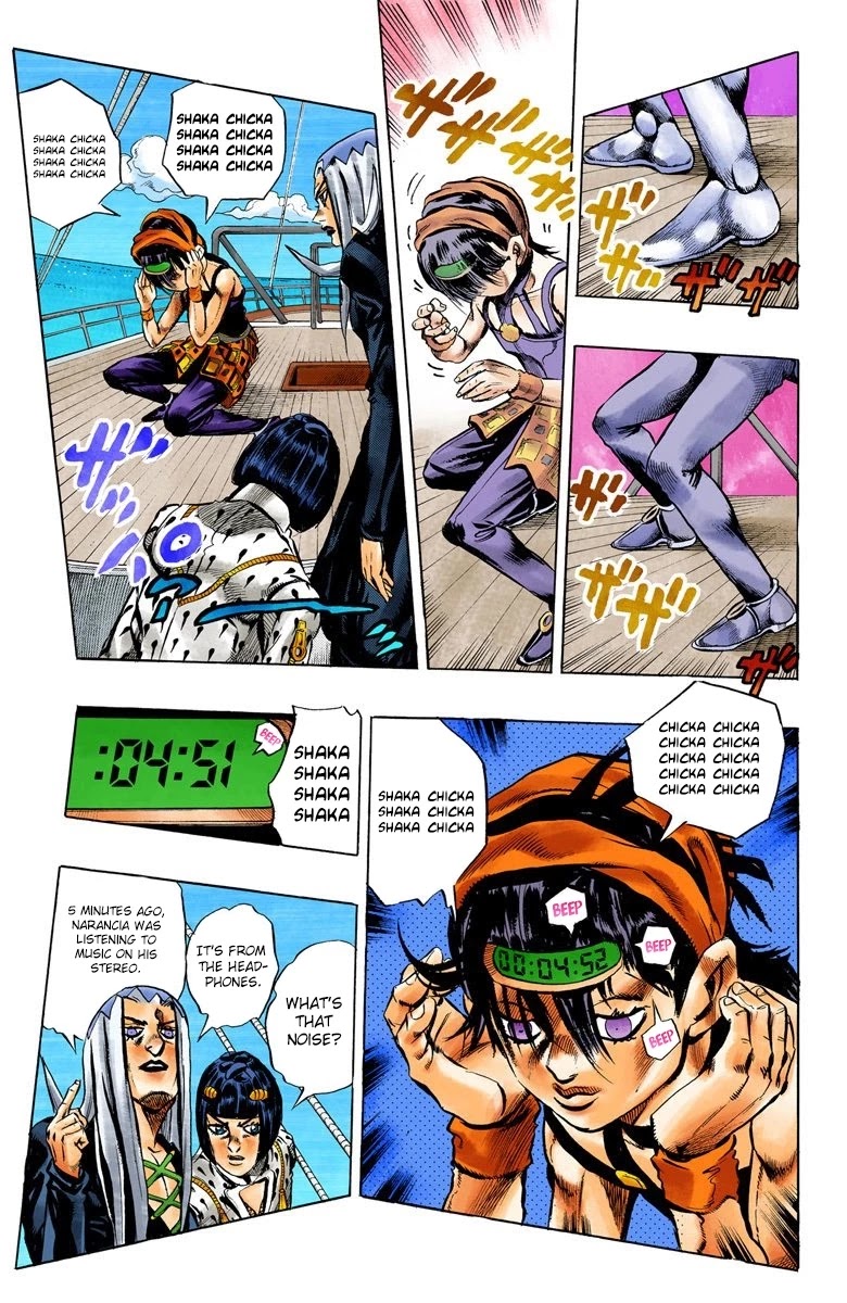 JoJo's Bizarre Adventure Part 5 - Vento Aureo (Official Colored) chapter 20 page 16