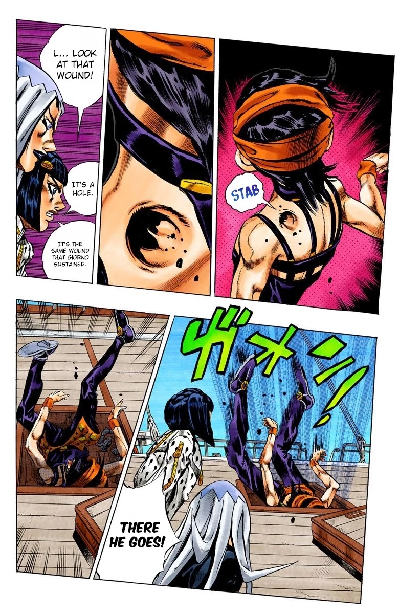 JoJo's Bizarre Adventure Part 5 - Vento Aureo (Official Colored) chapter 20 page 19