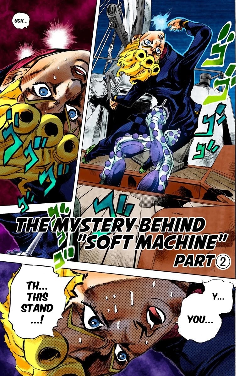 JoJo's Bizarre Adventure Part 5 - Vento Aureo (Official Colored) chapter 20 page 2