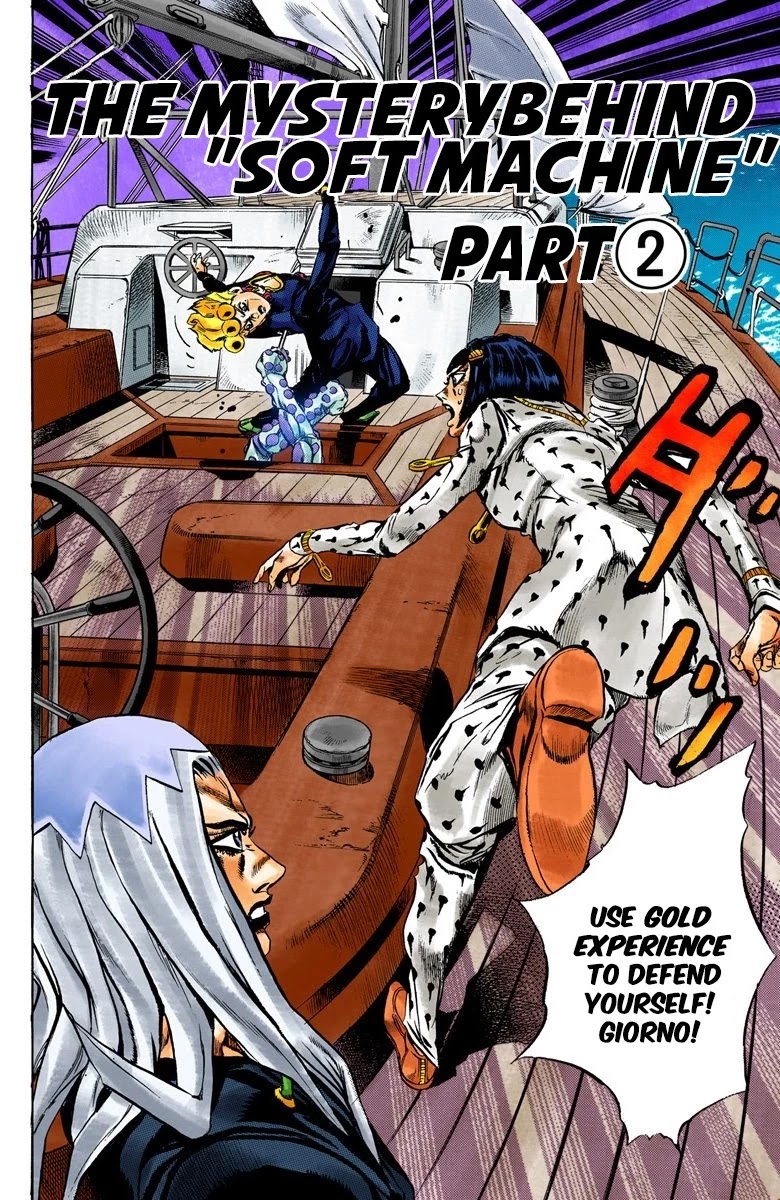 JoJo's Bizarre Adventure Part 5 - Vento Aureo (Official Colored) chapter 20 page 3