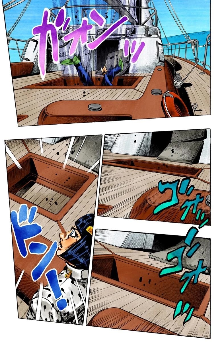 JoJo's Bizarre Adventure Part 5 - Vento Aureo (Official Colored) chapter 20 page 4