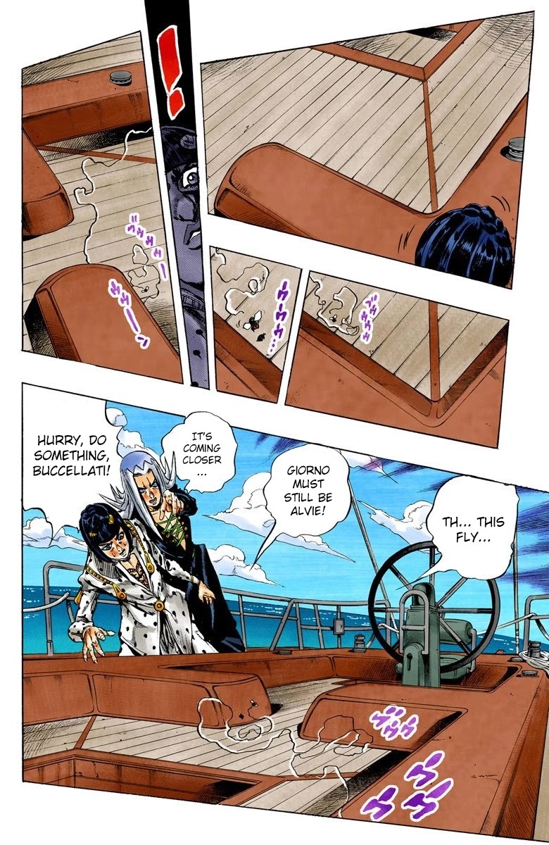 JoJo's Bizarre Adventure Part 5 - Vento Aureo (Official Colored) chapter 20 page 7