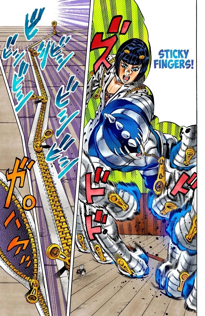 JoJo's Bizarre Adventure Part 5 - Vento Aureo (Official Colored) chapter 20 page 8