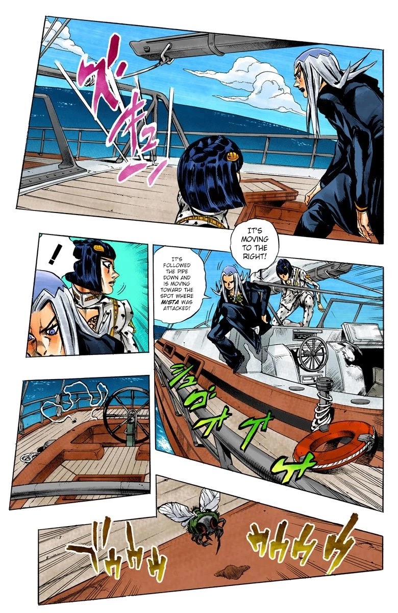 JoJo's Bizarre Adventure Part 5 - Vento Aureo (Official Colored) chapter 21 page 10