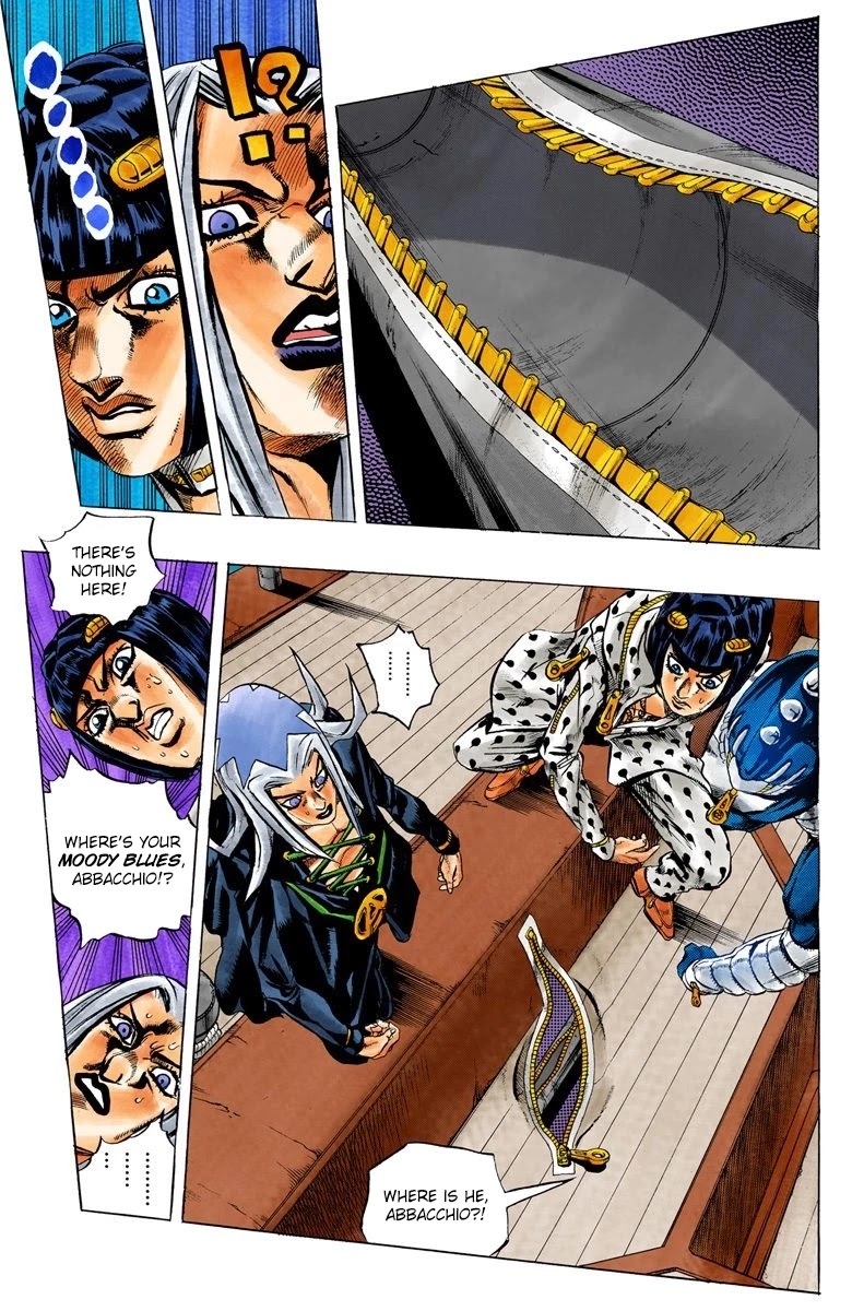 JoJo's Bizarre Adventure Part 5 - Vento Aureo (Official Colored) chapter 21 page 13