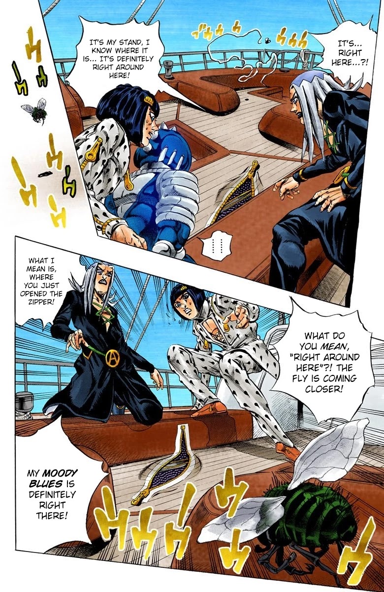 JoJo's Bizarre Adventure Part 5 - Vento Aureo (Official Colored) chapter 21 page 14