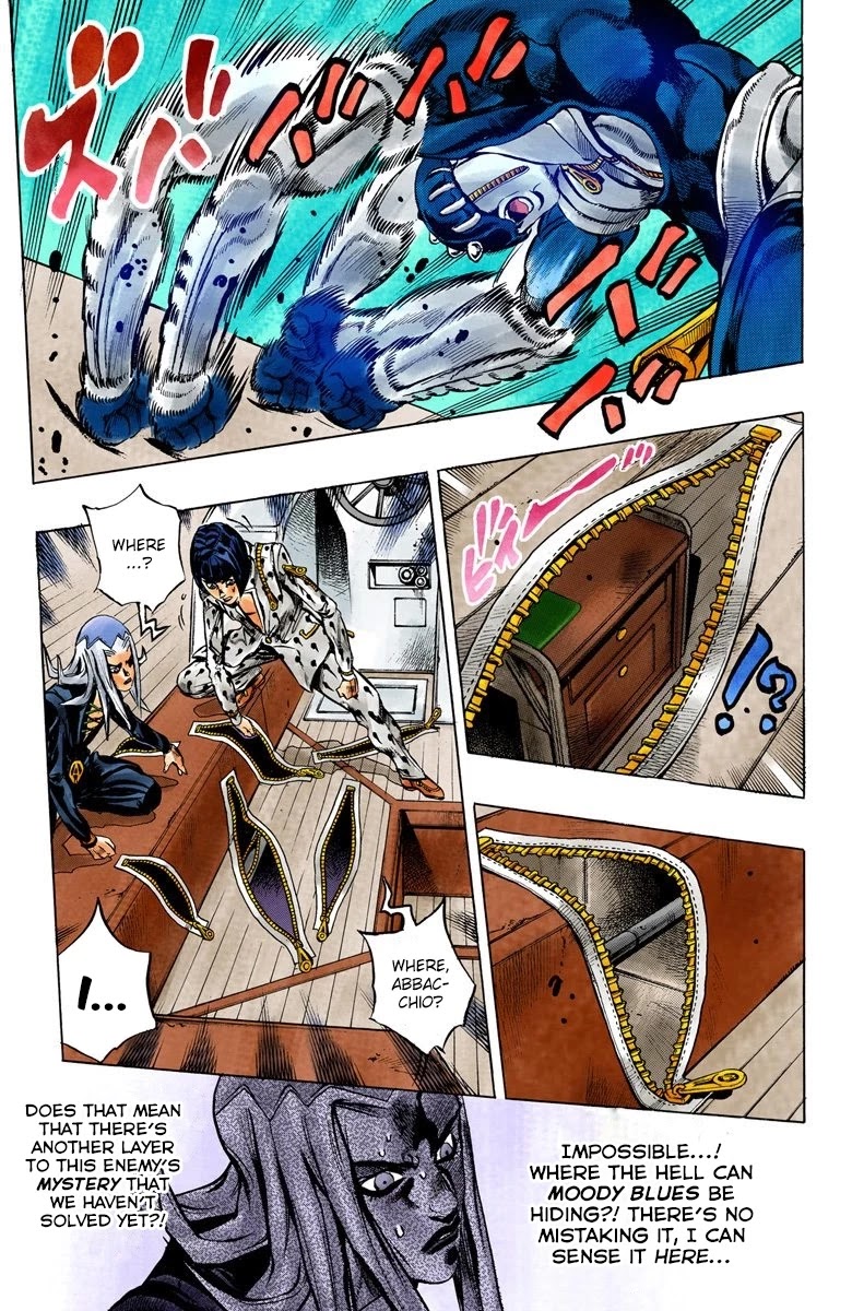 JoJo's Bizarre Adventure Part 5 - Vento Aureo (Official Colored) chapter 21 page 15