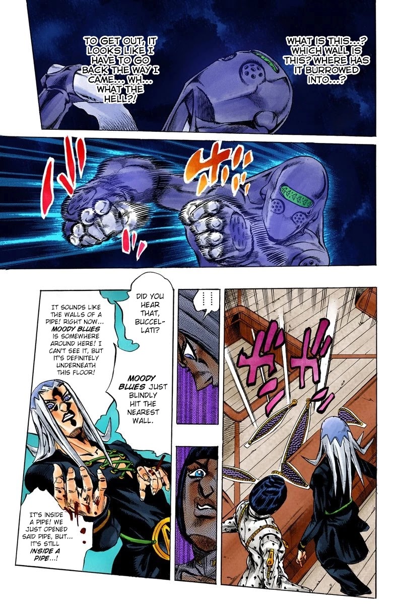 JoJo's Bizarre Adventure Part 5 - Vento Aureo (Official Colored) chapter 21 page 17