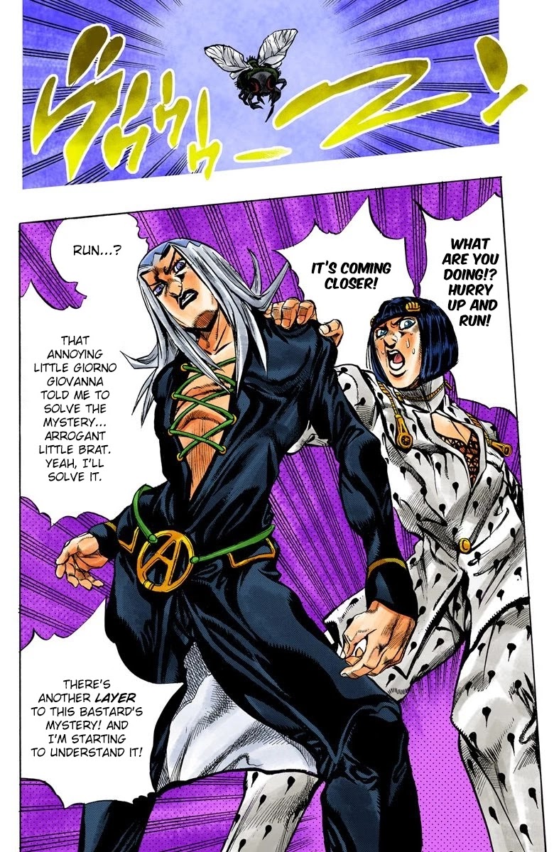 JoJo's Bizarre Adventure Part 5 - Vento Aureo (Official Colored) chapter 21 page 18