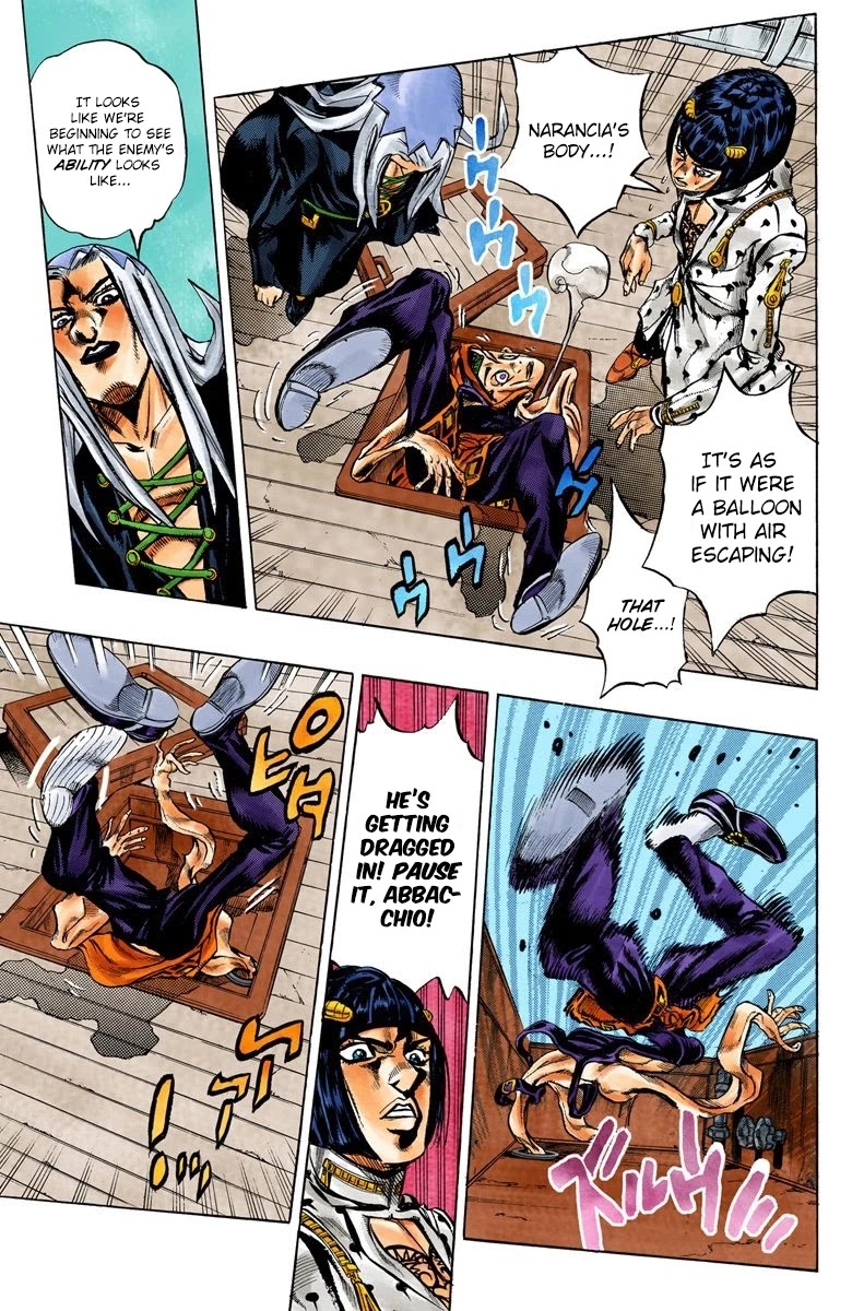 JoJo's Bizarre Adventure Part 5 - Vento Aureo (Official Colored) chapter 21 page 4