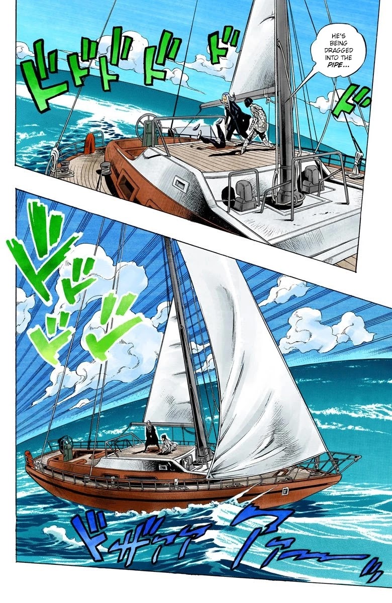 JoJo's Bizarre Adventure Part 5 - Vento Aureo (Official Colored) chapter 21 page 5